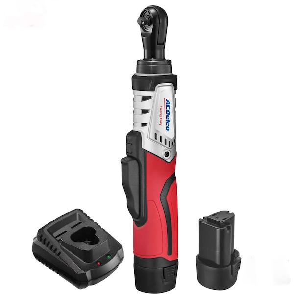 G12 Brushless 1/4" Cordless Ratchet Wrench, 2-Battery Kit